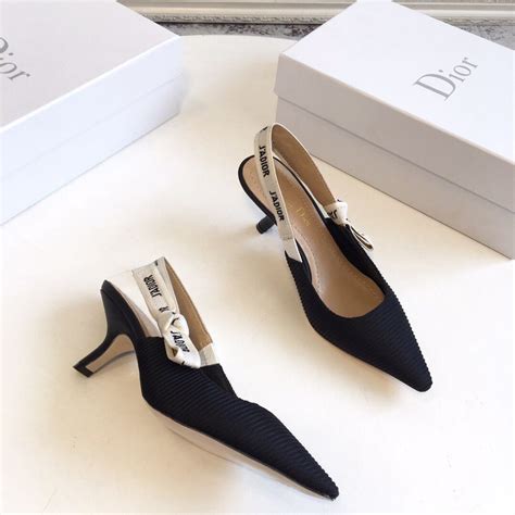 dior black slingback|Dior slingback dupes.